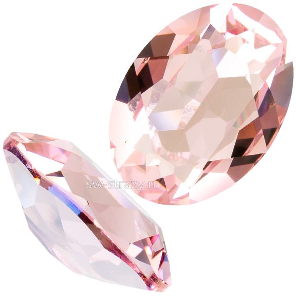 Кристаллы 4120 14x10 mm Light Rose Ignite