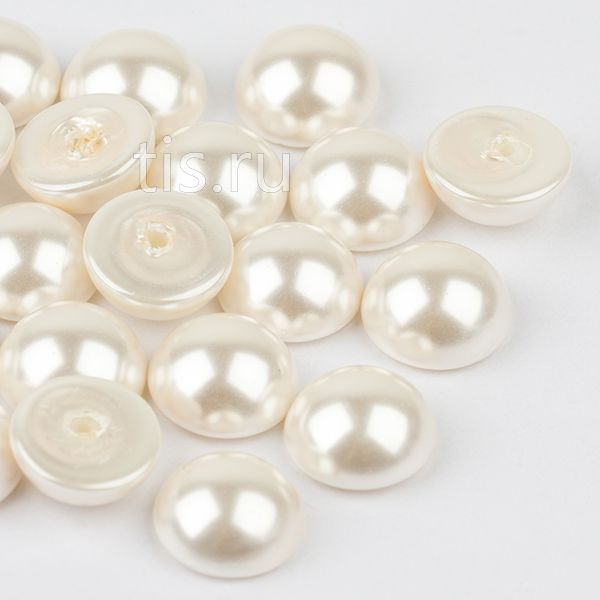 Полужемчуг 6 mm White Pearl F