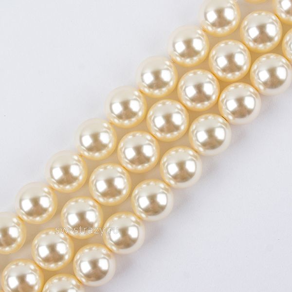 Жемчужины 5810 12 mm Crystal Creamrose Light Pearl