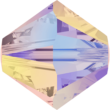 Бусины 5328 4 mm Blush Rose AB 2X