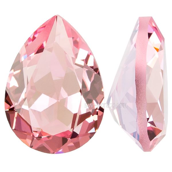 Кристаллы 4320 18x13 mm Light Rose Ignite
