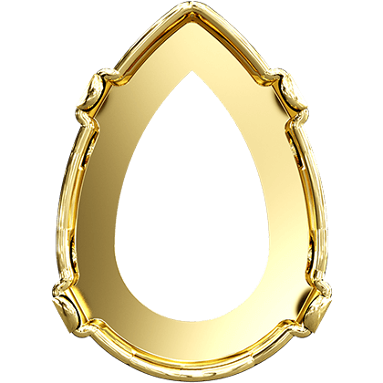 4320/S 8x6 mm 3PH203 Gold Plating