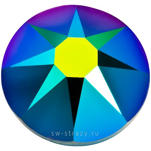 2058 ss 7 Crystal Scarabaeus Green F