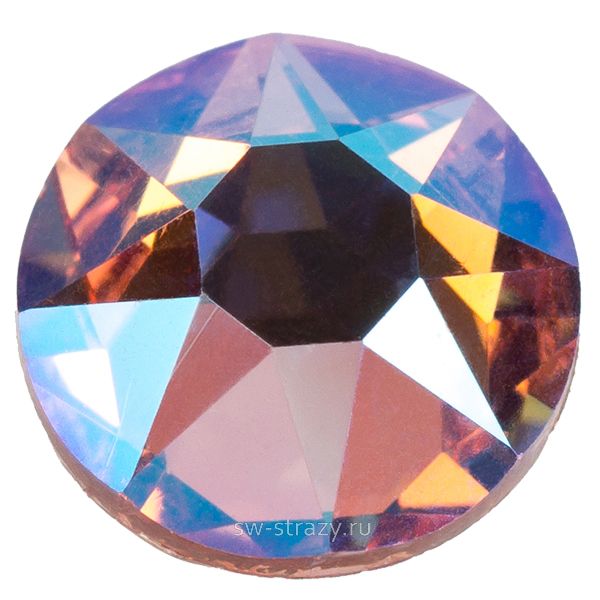 Стразы горячей фиксации 2078 ss 16 Light Rose Shimmer HF