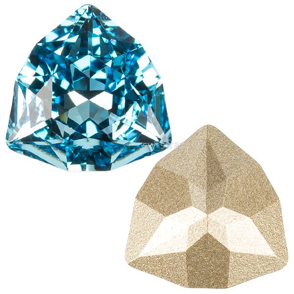 Кристаллы 4706 7 mm Aquamarine