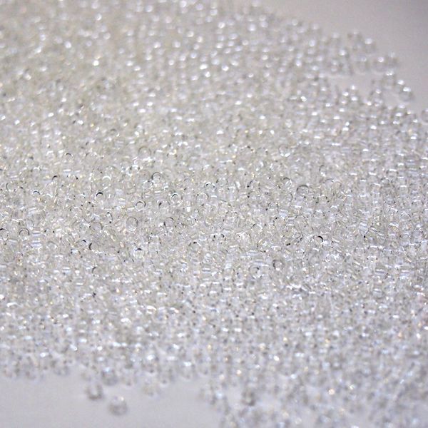 Бисер круглый 8/0 #0001 Прозрачный