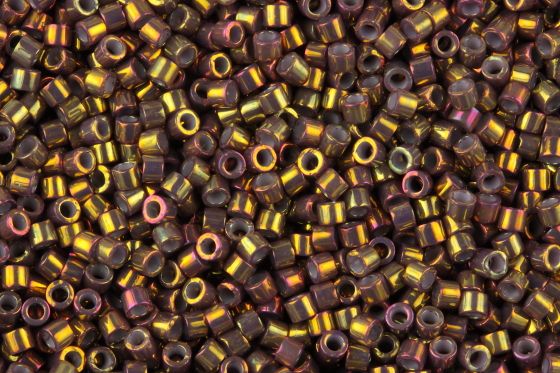 Delica Beads 11/0 DB1010 Metallic Earth Batik Luster