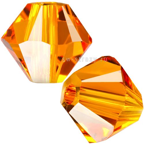 Бусины 5328 3 mm Tangerine