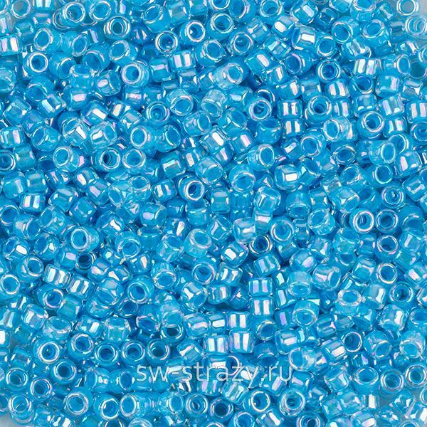 Бисер Treasures 11/0 #0781 Темно-голубой/радужный