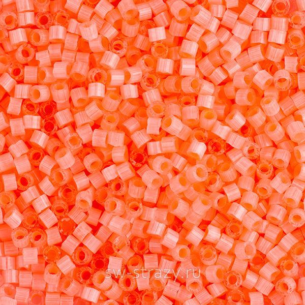 Delica Beads 11/0 DB1856 Silk Inside Dyed Flamingo