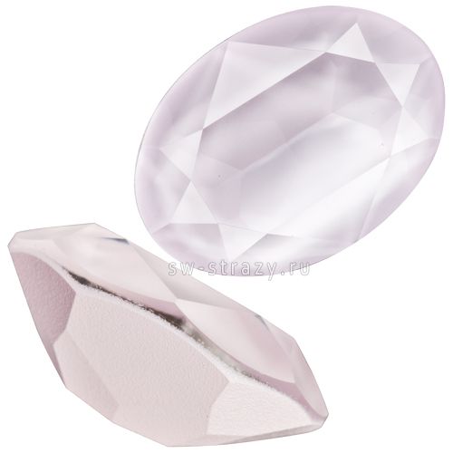 Кристаллы 4120 18x13 mm Crystal Powder Rose