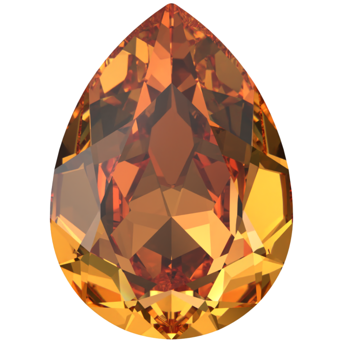 Кристаллы 4320 8x6 mm Dark Orange