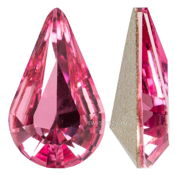 Кристаллы 4328 10,0x6 mm Rose