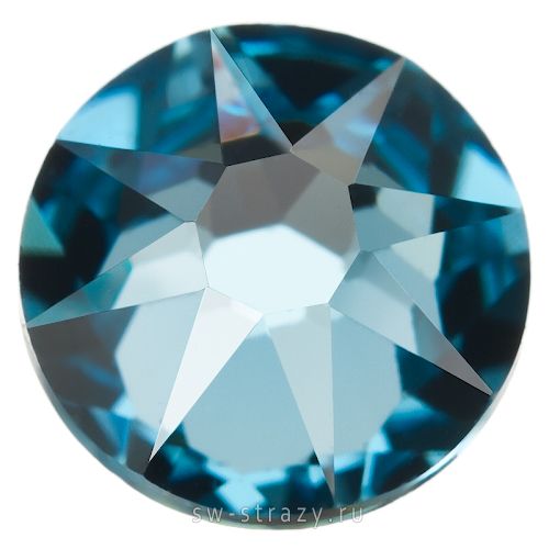 Стразы горячей фиксации 2078 ss 30 Aquamarine HF