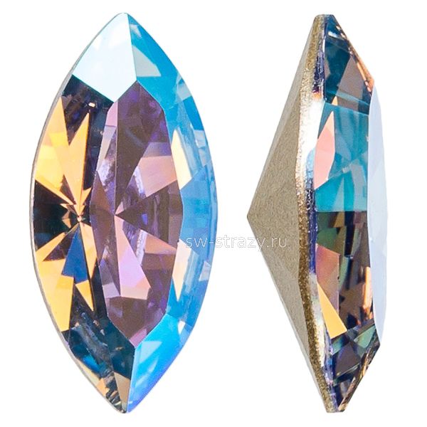 Кристаллы 4228 8x4 mm Light Sapphire Shimmer