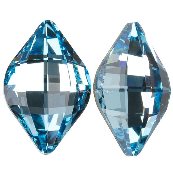 Кристаллы 4230 14x9 mm Aquamarine
