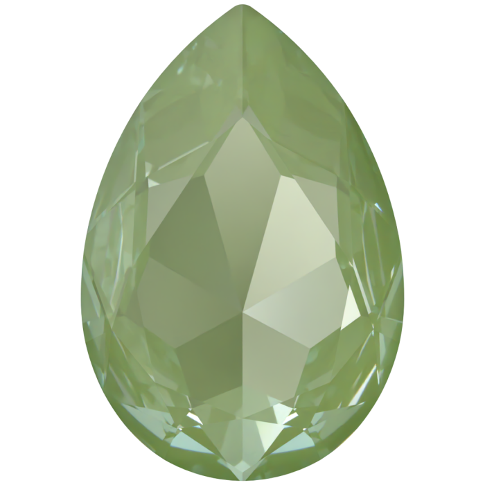 Кристаллы 4327 30x20 mm Crystal Paradise Green Lux