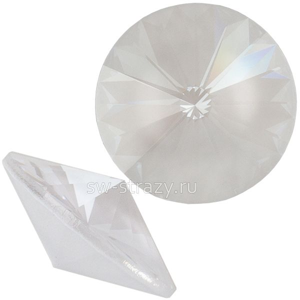 Риволи 1122 14 mm Crystal Electric White Ignite