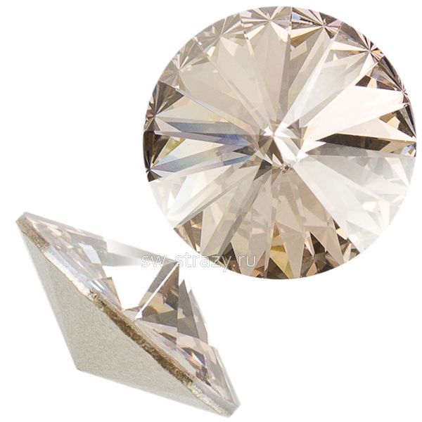 Риволи 1122 16 mm Crystal Silver Shade F